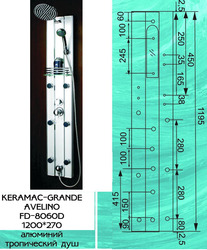 Keramac Grande Avelino FD-8060D